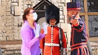 Karen Tried Messing With A Royal Guard...