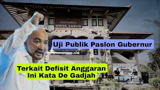 Uji Publik Calon Pemimpin Bali🔥🔥🔥De Gadjah Jawab Tantangan Bali Kedepan‼️