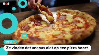 Pizzeria verkoopt pizza met ananas voor 118 (!) euro