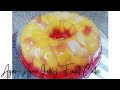 How to make agar-agar fruit jelly cake | easy fruit jelly | How to make | Sara Amu Kitchen | #shorts