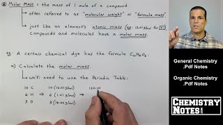 How to Calculate Molar Mass, or How to Calculate Molecular Weight of a Compound.