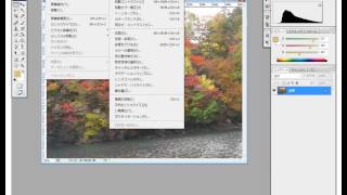 photoshop（フォトショップ）使い方基礎講座・ヒストグラム、レベル補正