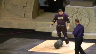 Vytautas Lalas - Arnold Strongman Contest -Circus Dumb Bell