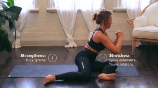 How to do a 90/90 hip stretch