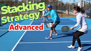 Shadow Shift - An Advanced Pickleball Serving Stacking Strategy