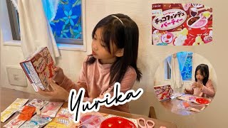 DIY JAPANESE New Kracie popin’ cookin チョコフォンデュ パーティー #5  | Making banana cake strawberry etc.#vlog