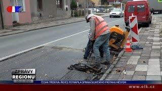 Česká Třebová: Řidiče potrápila oprava silničního průtahu městem