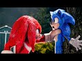 Brutal Sonic vs. Knuckles Fight Scene