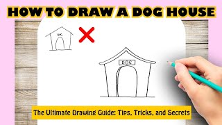 How to Draw A Dog House Easy