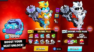 Brawl Pass Season 32!🤩💳 + Angels \u0026 Demons Skins!!😇 - Brawl Stars Sneak Peek