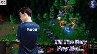 [Eng Sub] WC3｜Moon｜⭐️⭐️⭐️ Till The Very Very End...｜vs Chaemiko[HUM] on LR｜W3Champions