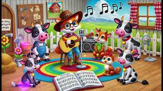 The Singing Barnyard Animals 2 | @FrozenKidsNurseryRhymes | A Musical Farm Adventure for Kids