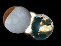 planet x collision w earth universe sandbox