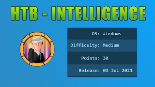 Hack The Box - Intelligence