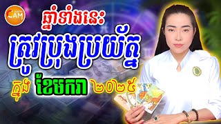 អ្នកកើតឆ្នាំទាំងនេះ ត្រូវប្រុ/ងប្រយ័/ត្នឱ្យខ្លាំង នៅក្នុងខែមករា ឆ្នាំ2025នេះ | Khmer Horoscope