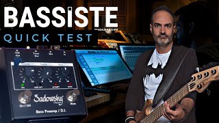 Sadowsky Bass SPB-1 Preamp / D.I. - Quick Test - Bassiste Magazine