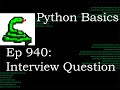 Python Basics Tutorial Interview Question Largest Dynamic Sliding Window Algorithm