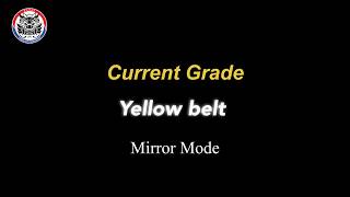 Yellow belt Pattern/ Poomsae/ Mirror Mode/ ILJIN Taekwondo/ Singapore Taekwondo Federation