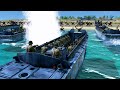 Full Scale D-DAY Utah Beach Invasion! - Gates of Hell: WW2 Mod Battle Simulator