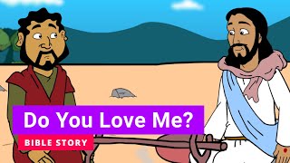 🟡 BIBLE stories for kids - Do You Love Me? (Primary Y.A Q2 E5) 👉 #gracelink