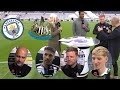 Manchester City vs Newcastle United 1-1 interview Eddie Howe and Pep Guardiola All reaction