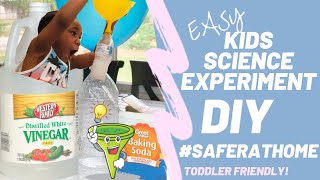 Easy DIY SCIENCE EXPERIMENTS for Kids #StayHome Learn #Withme | Inflate-a-BALLOON Soda 🧨💥