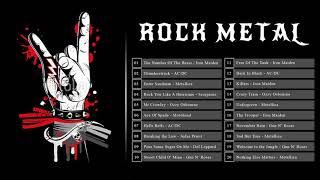 AC/DC ,Iron Maiden , Metallica ,Helloween ,Black Sabbath - Top 100 Hard Rock Songs Of All Time