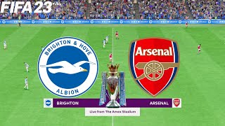 FIFA 23 | Brighton vs Arsenal - Match Premier League - PS5 Gameplay