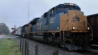 (HD) Railfanning the CSXT M\u0026M Subdivision