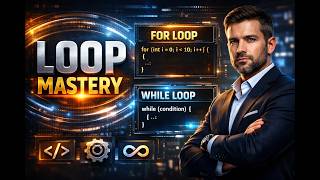 Python Loops Explained Like a Pro | For Loop & While Loop Mastery (Beginner to Advanced)