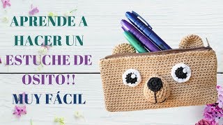 ✏️HAZ TU PROPIO MATERIAL ESCOLAR ✏️- ESTUCHE OSITO✏️✏️