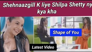Shehnaazgill in Filmy Mirchi with Shilpa Shetty //Shape of You new show//Girls k weight reduce......