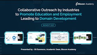 Session by our Academic Dean SS Easwaran at BIONEXT 2021 | Biocon Academy | Adamas University