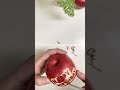 【リンゴカービングやり方・彫り方 how to make apple carving】【リンゴに文字をカービング】フルーツカービングこうやって彫っています・アップルカービング