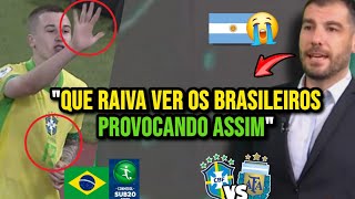 CHORO DA IMPRENSA ARGENTINA COM PROVOCAÇÕES E EMPATE NO BRASIL VS ARGENTINA ● SUL-AMERICANO SUB-20