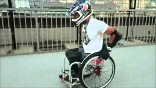 WCMX　wheelchair　＠H.L.N.A　ランプ初TRY