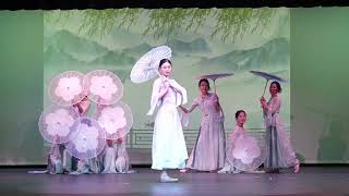 古典伞舞 流光 - Classic Umbrella Dance - Luminous Bloom | 2025 Leland Bridge Night | Feb. 1st, 2025