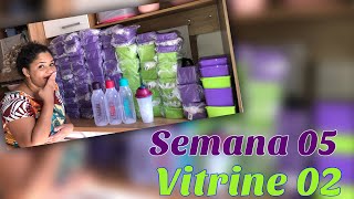 Abrindo Caixas Tupperware | Semana 05 | Vitrine 02 - Alana Barreto. #rumoaos60k. #Tupperware