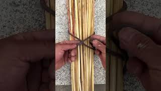 Baling straw bundling rope knot #knots #ropeknots #shorts