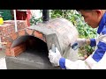 How to make a simple pizza oven at home