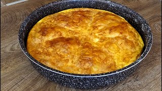 Easy and delicious recipe. Banitsa with carbonated water imposed. For the whole family!