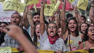 Brazilian General Strike Against Privatization \u0026 Bolsonaro Government On 6/14/19