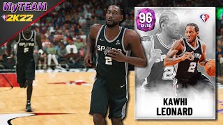 目前2K最強二號位！可愛「Kawhi Leonard」攻守兼具毫無缺點！【NBA2K22】Zico Aka Gamer