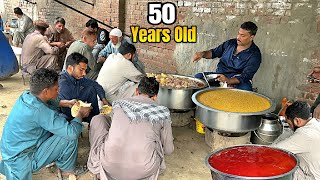 50 YEAR'S OLD DHABA 😍 PAKISTANI CHEAPEST STREET FOOD COLLECTION - LAHORE PAKISTAN STREET FOOD VIDEOS