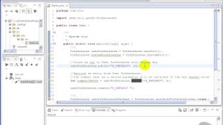 VTC Player Advanced Java Programming Java SE 7, The Preferences Class