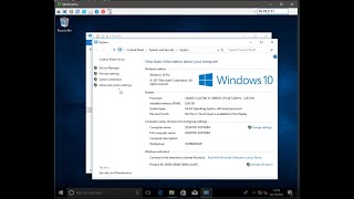 Windows 10 and Server2019 set up on eve-ng