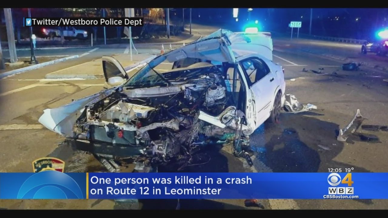 1 Dead After Crash On Route 12 In Leominster - YouTube