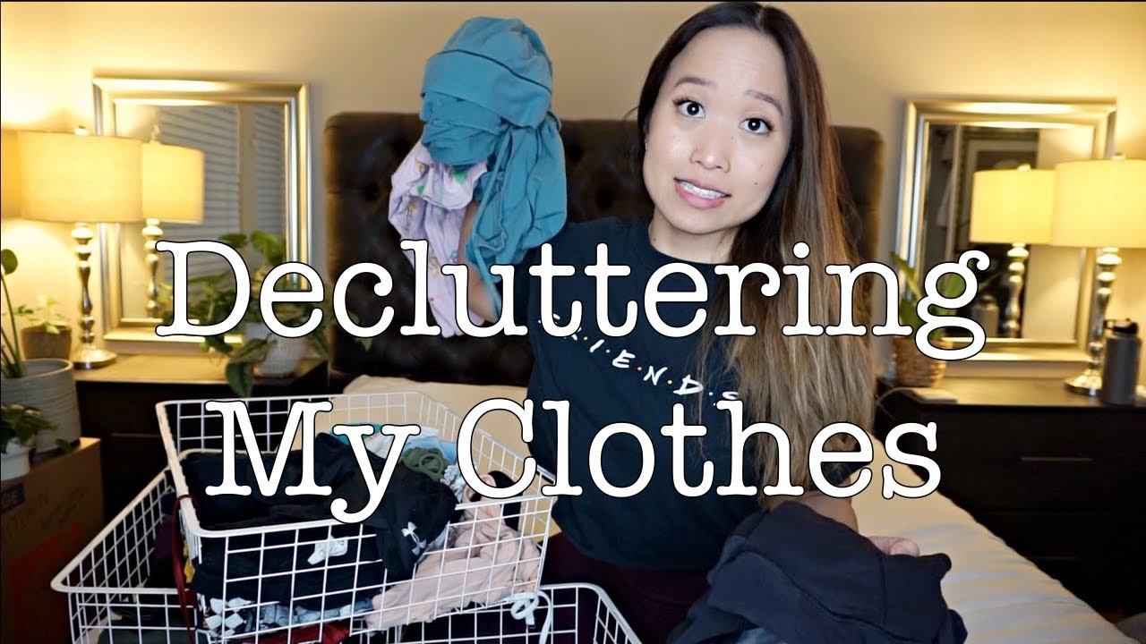 Minimalist Clothing Declutter Youtube