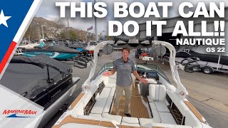 The Do-It-All Wake Boat | 2019 Nautique GS22 | MarineMax Sail & Ski Austin