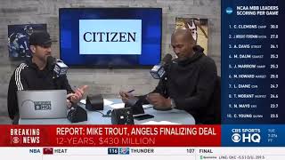 Mike Trout signs $430 Million Contract